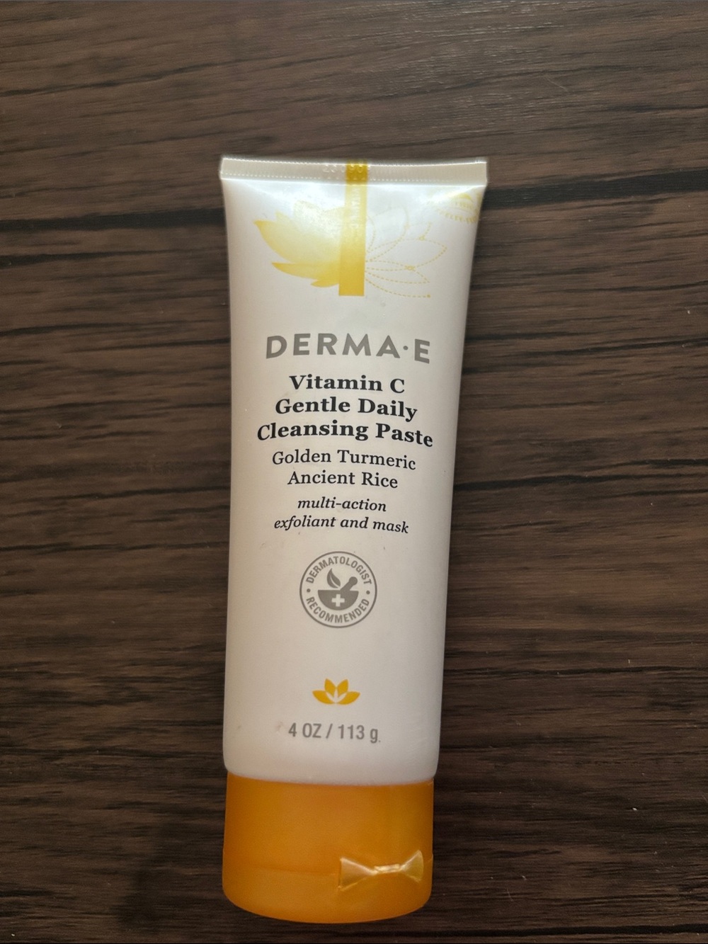 Derma E Vitamin C Gentle Daily Cleansing Paste - White & Orange